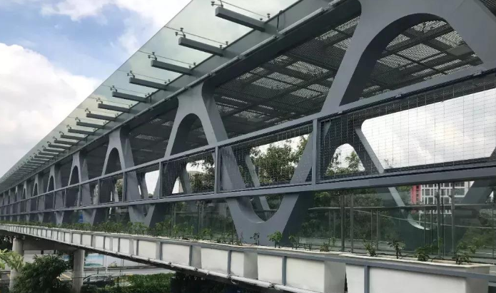 定州论管桁架结构工程弯管加工防锈处理的方法
